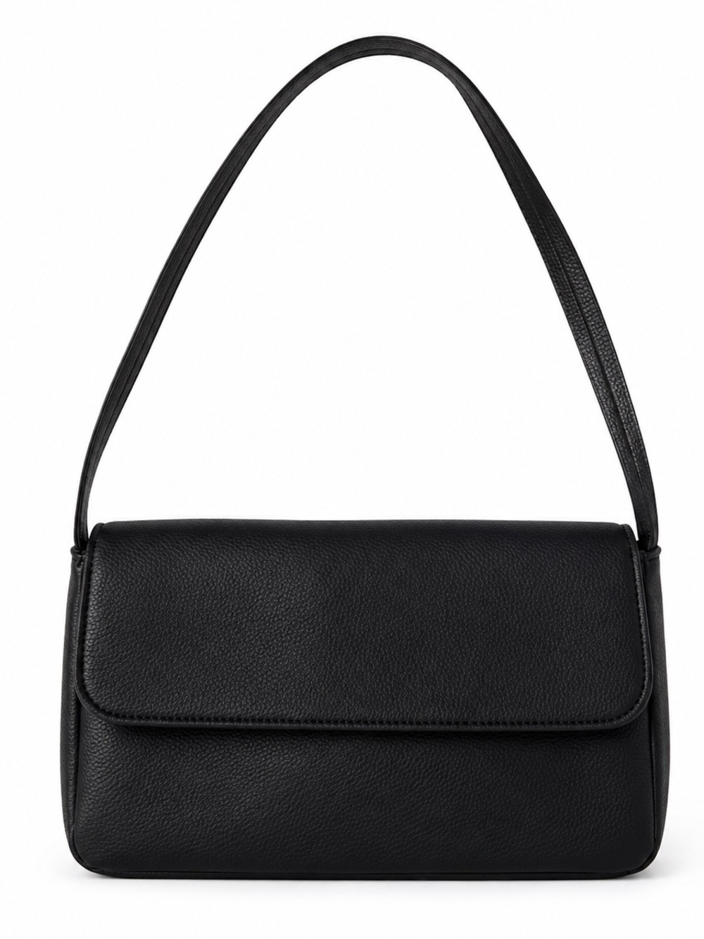 Vera Bradley Black Shoulder Bag with Flap